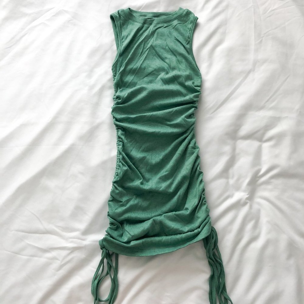 Drawstring Slim Dress - Picture 7 of 11